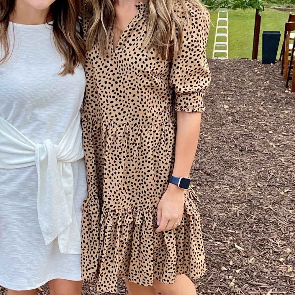 J Crew Tiered Dress